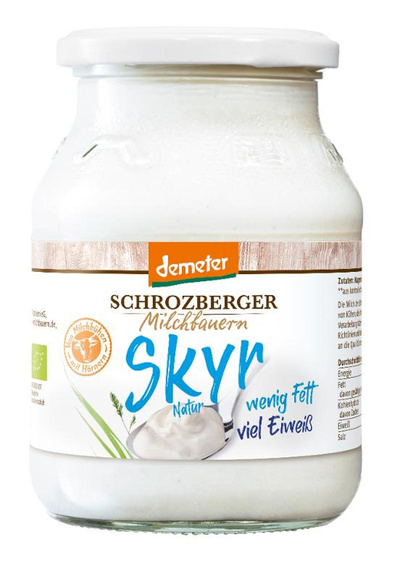 Produktfoto zu Skyr Schrozberger Glas