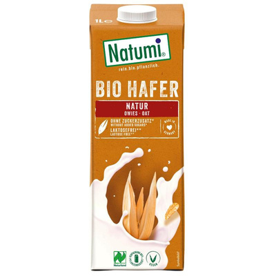 Produktfoto zu Haferdrink Natural Natumi - "Bestes Bio 2022"