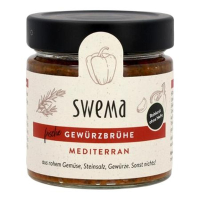 Produktfoto zu Frische Gemüsebrühe mediterran - roh + hefefrei