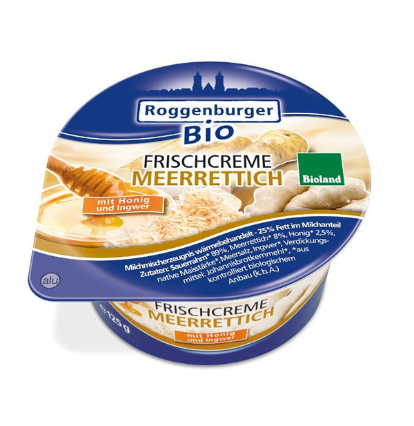 Produktfoto zu Frischcreme Meerrettich