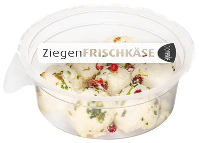 Produktfoto zu Ziegen Frischkäsekugeln mit Kräutern