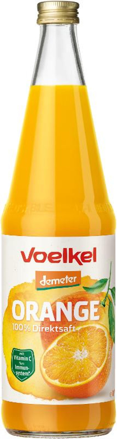Produktfoto zu Orangensaft Kasten Voelkel