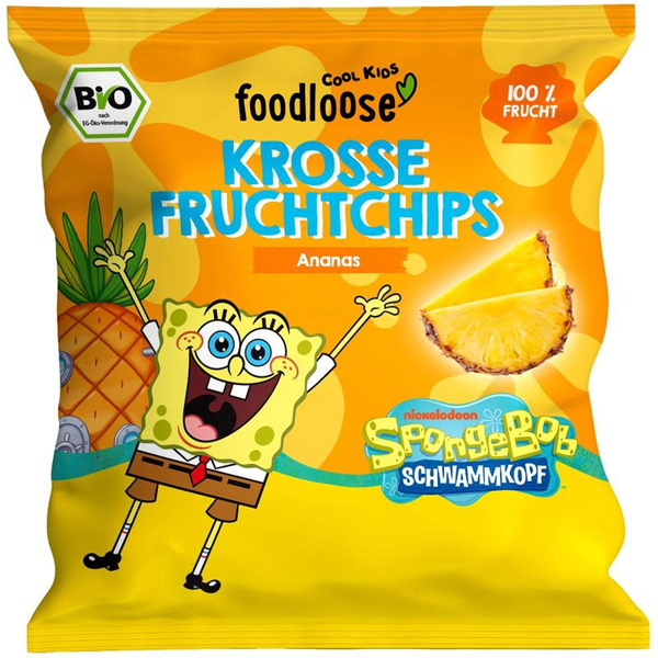 Produktfoto zu NEU: Krosse Fruchtchips Ananas