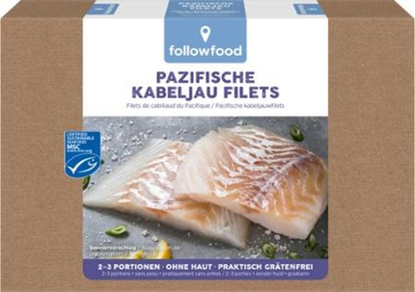 Produktfoto zu Kabeljau Filets TK