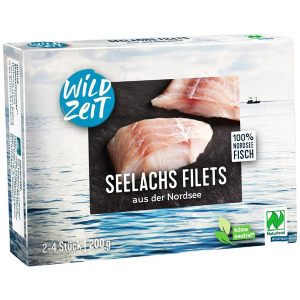 Produktfoto zu Seelachsfilet Wildzeit TK