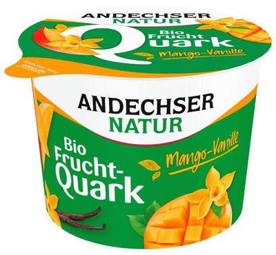 Produktfoto zu Fruchtquark Mango Vanille - ACHTUNG: MHD 24.12.25
