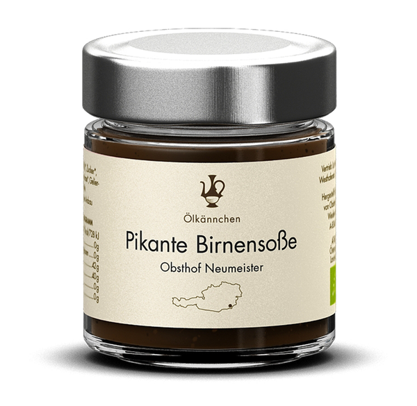 Produktfoto zu Pikante Birnensauce