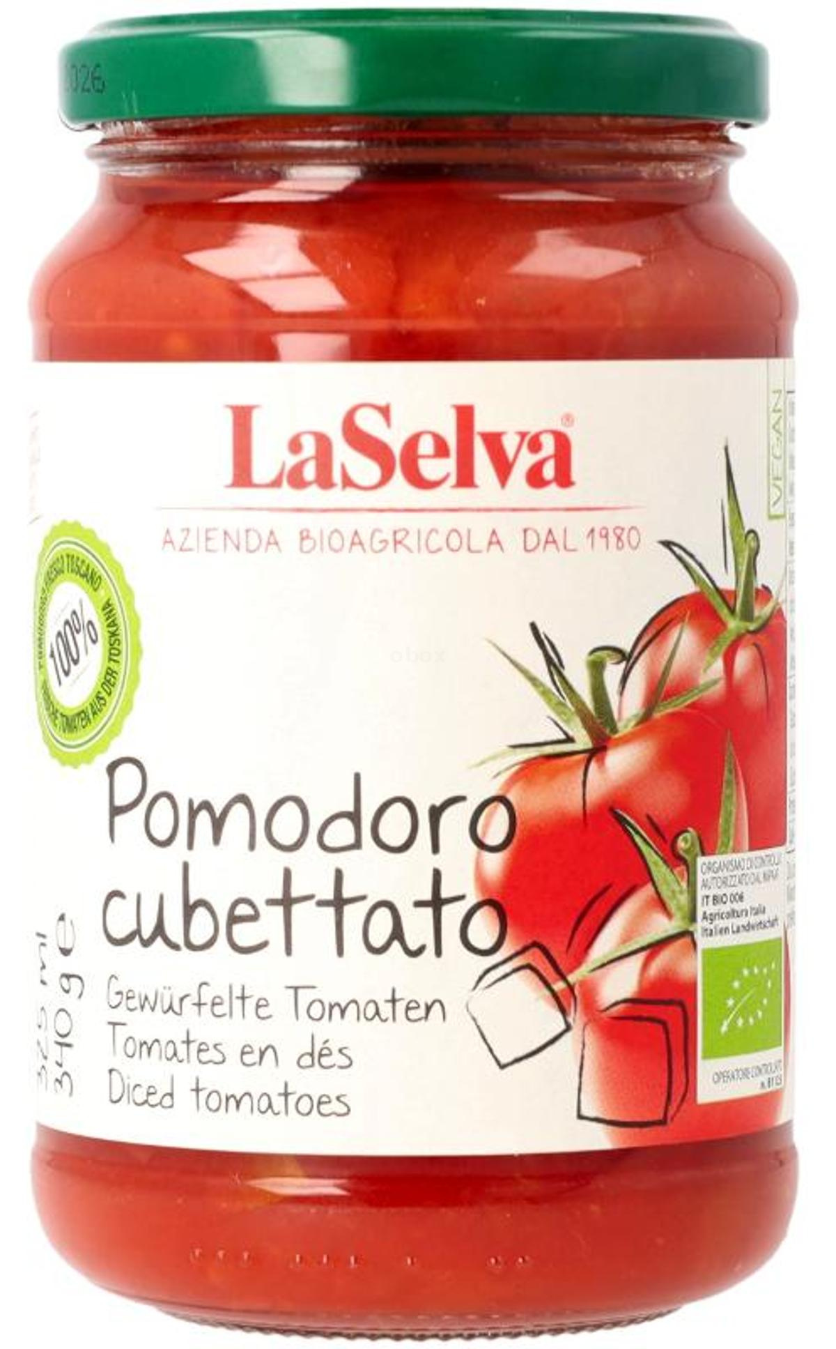 Pomodoro Cubettato - gewürfelte Tomaten