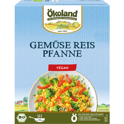 Produktfoto zu Gemüse Reis Pfanne