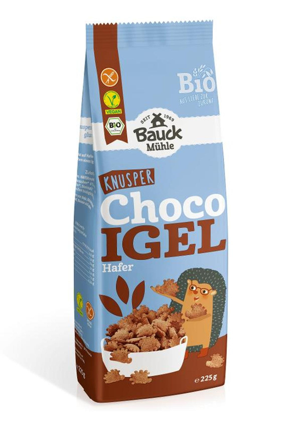 Produktfoto zu Knusper Choco Igel Hafer glutenfrei