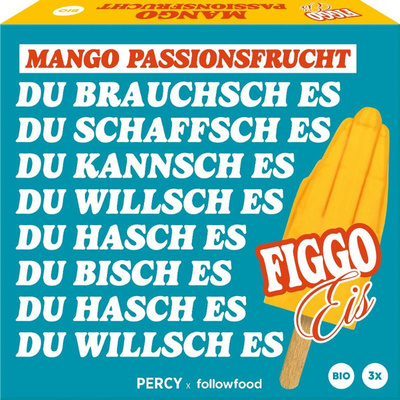 Produktfoto zu Stieleis Mango Passionsfrucht