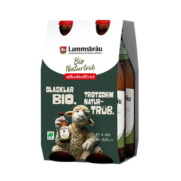 Produktfoto zu MLammsbräu Naturtrüb alk.-frei
