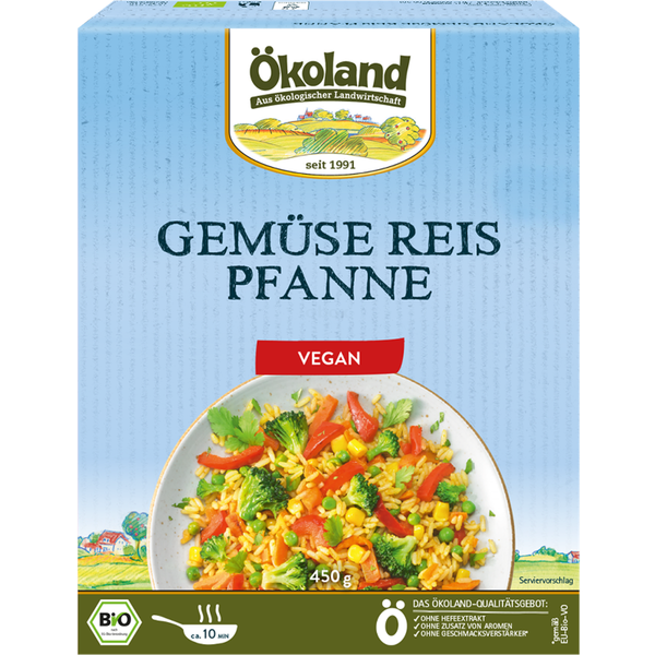 Produktfoto zu Gemüse Reis Pfanne