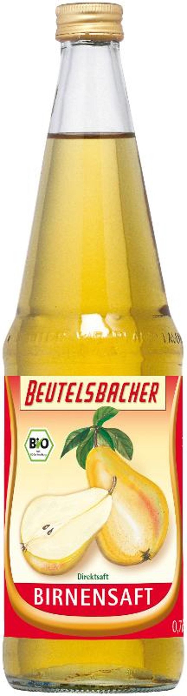Produktfoto zu Birnensaft klar Flasche