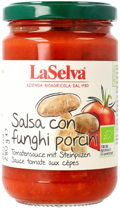 Produktfoto zu Salsa con funghi porcini - Tomatensauce mit Steinpilzen