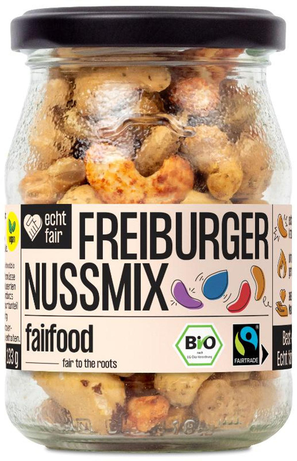 Produktfoto zu Freiburger Nussmix geröstet & bunt gewürzt