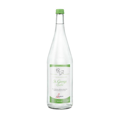 Produktfoto zu Georgsquelle Medium 6 x 1 L