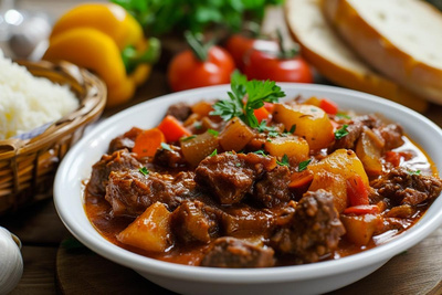 Produktfoto zu Lammgulasch