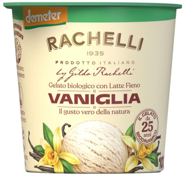 Produktfoto zu Eisbecherl Vanille aus Heumilch