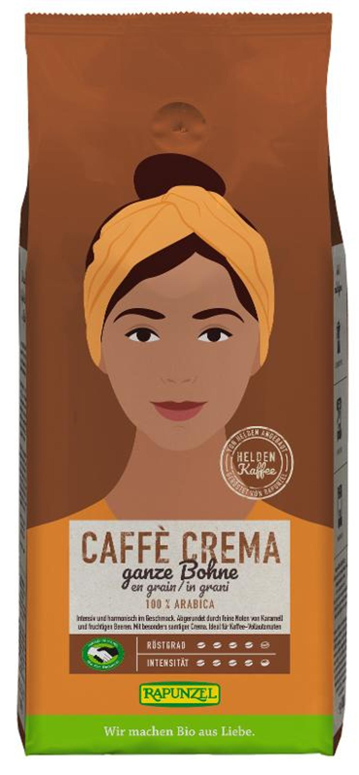 Heldenkaffee Crema ganze Bohne