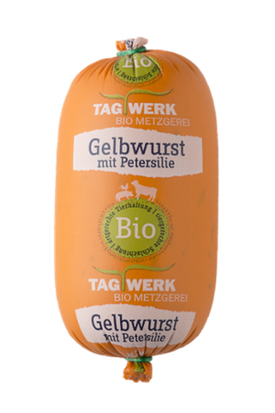 Produktfoto zu NEU: Gelbwurst mini mit Petersilie am Stück -  nur ca. 4,89 € statt ca. 5,19 € pro Stück