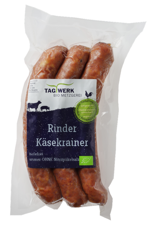 Produktfoto zu Rinder Käsekrainer