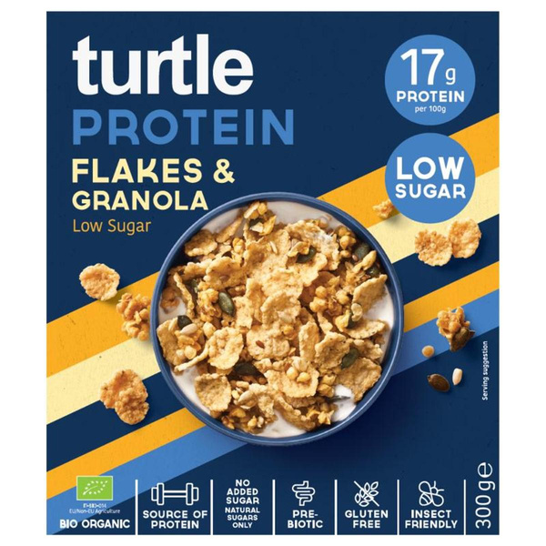 Produktfoto zu Protein Flakes & Granola Low Sugar