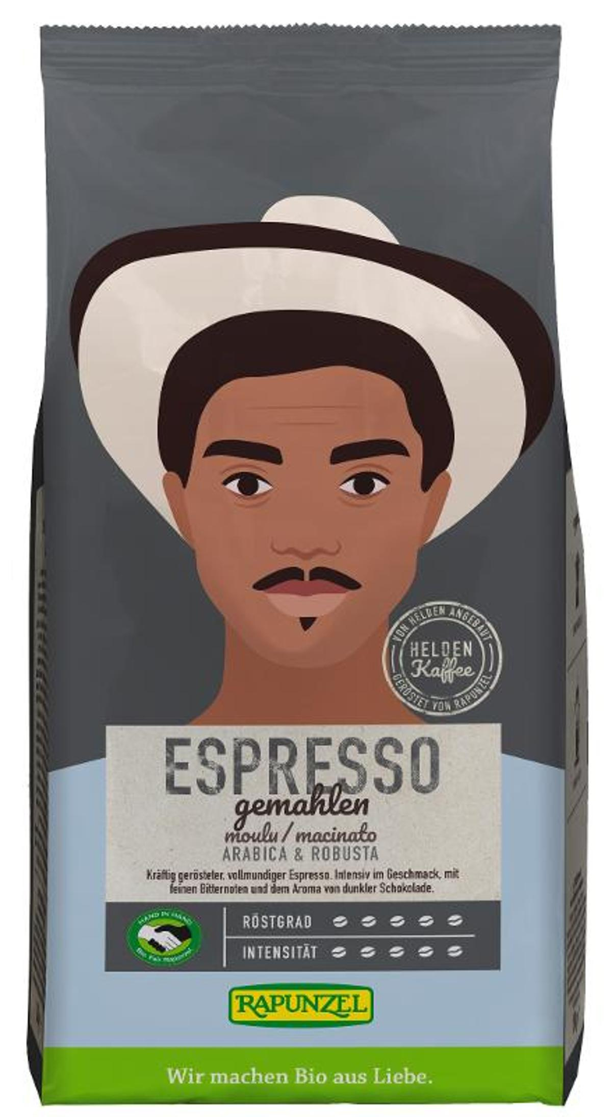 Heldenkaffee Espresso gemahlen