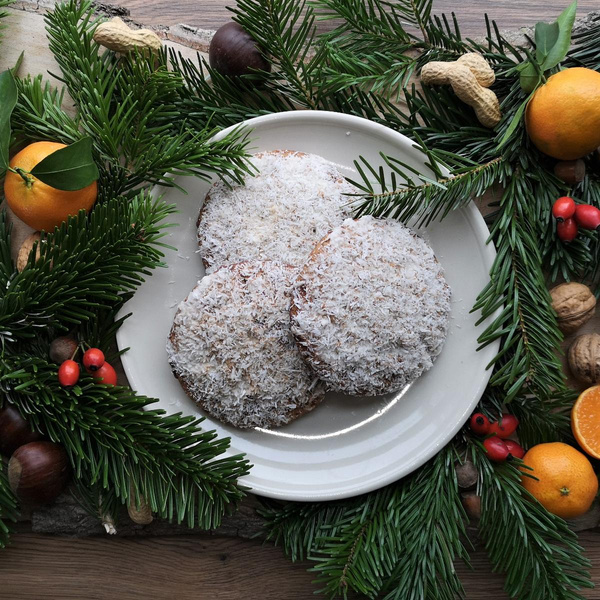 Produktfoto zu Kokos Mandel Lebkuchen 3-er Pack