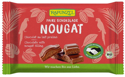 Produktfoto zu Nougat Schokolade