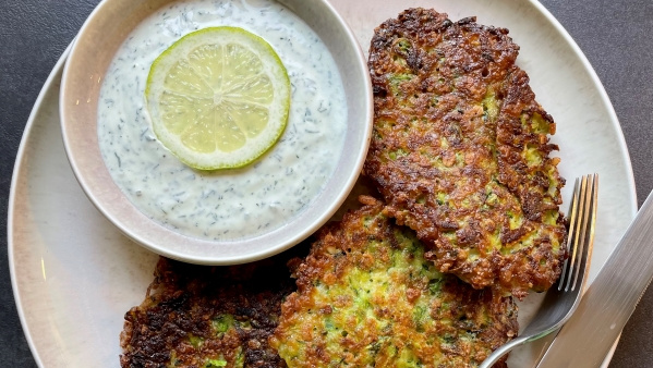 Rezeptbild für Zucchinipuffer