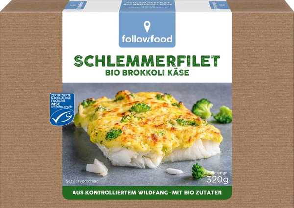 Produktfoto zu Schlemmerfilet Brokkoli Käse TK