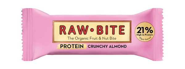 Produktfoto zu Raw Bite Protein Crunchy Almond