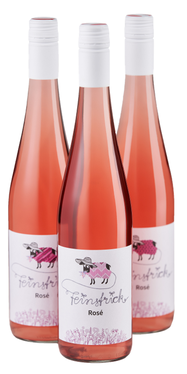 Produktfoto zu Rosé Zweigelt Feinstrick 2024