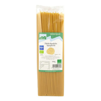 Produktfoto zu Dinkel Spaghetti hell