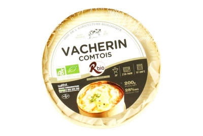 Produktfoto zu Vacherin Comtois Ofenkäse - 200 g in der Spanschachtel