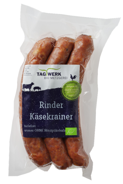 Produktfoto zu Rinder Käsekrainer