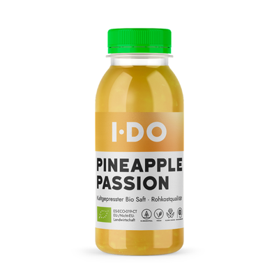 Produktfoto zu Frischer Rohkostsaft Pineapple Passion (gekühlt)
