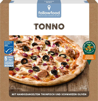 Produktfoto zu Pizza Tonno TK
