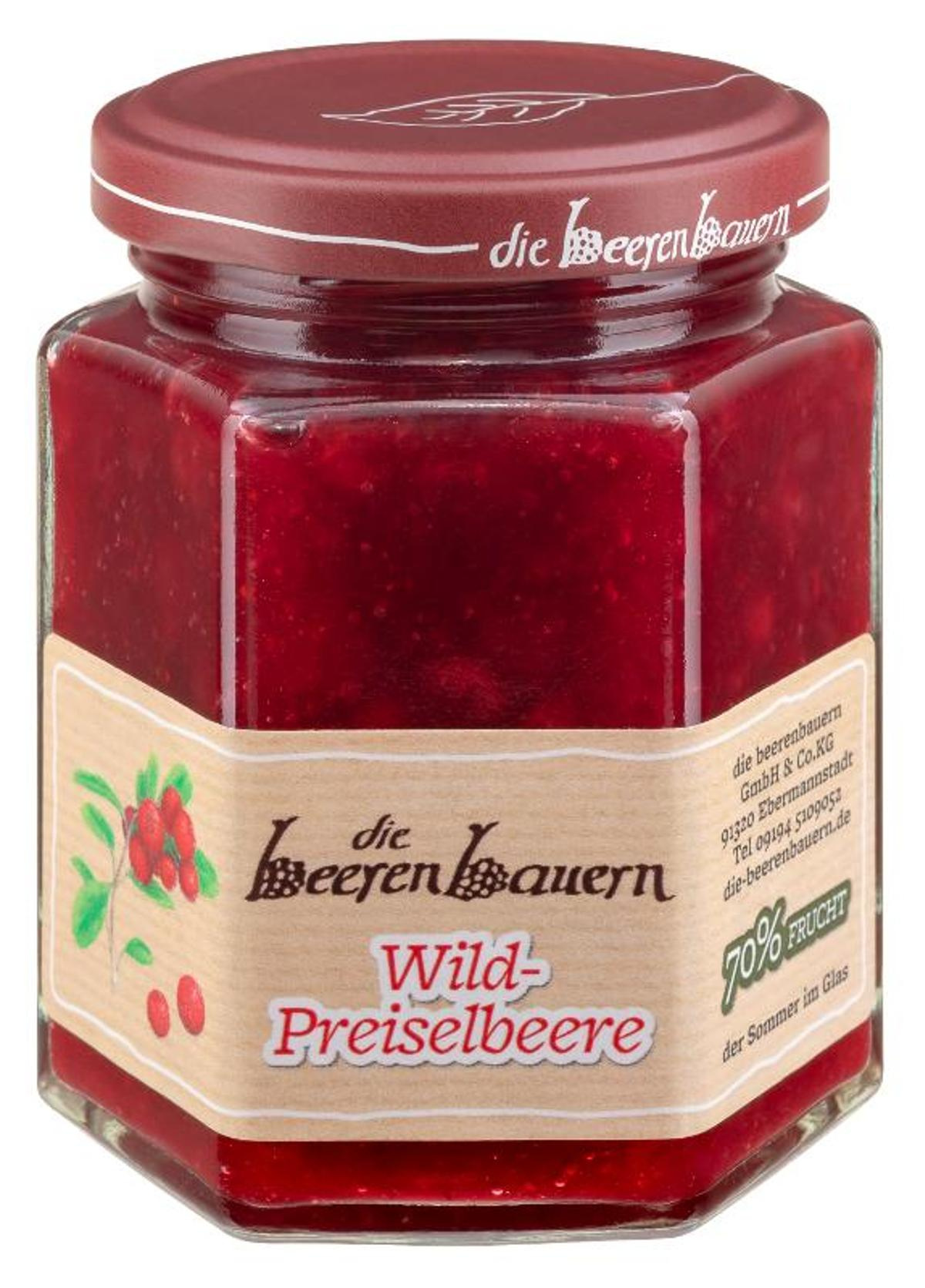 Wild Preiselbeeren