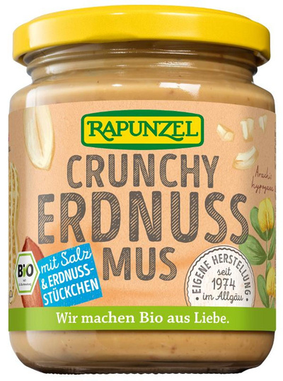 Produktfoto zu Erdnussmus Crunchy