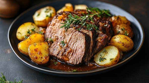 Produktfoto zu Almkräuter- Braten vom Weiderind