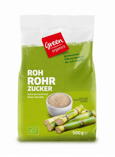 Produktfoto zu Rohrohrzucker 500 g