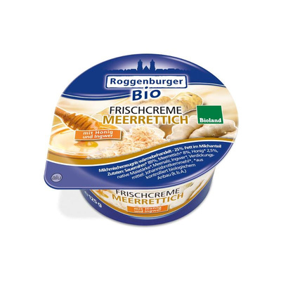 Produktfoto zu Bio Frischcreme Meerrettich