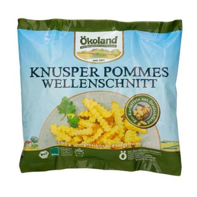 Produktfoto zu Knusper Pommes Wellenschnitt TK