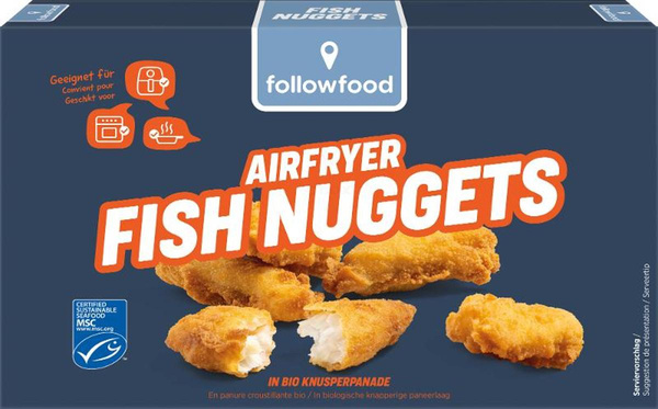 Produktfoto zu Airfryer Fish Nuggets TK