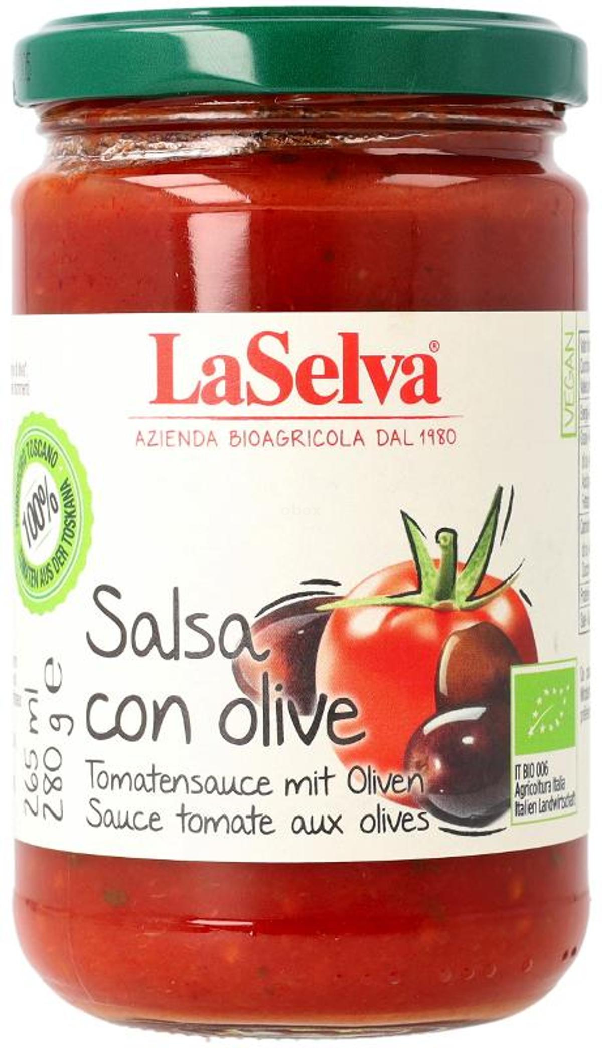 Salsa con Olive - Tomatensauce mit Oliven