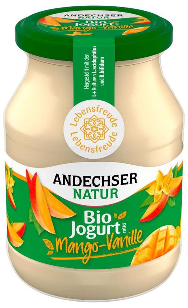 Produktfoto zu Joghurt Mango Vanille