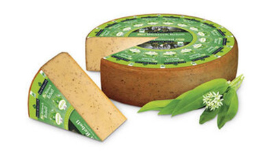 Produktfoto zu NEU: Bärlauch Rebell - der frühlingsfrische Käsegenuss aus Heumilch