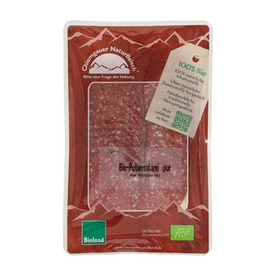 Produktfoto zu Monatswurst: Putensalami